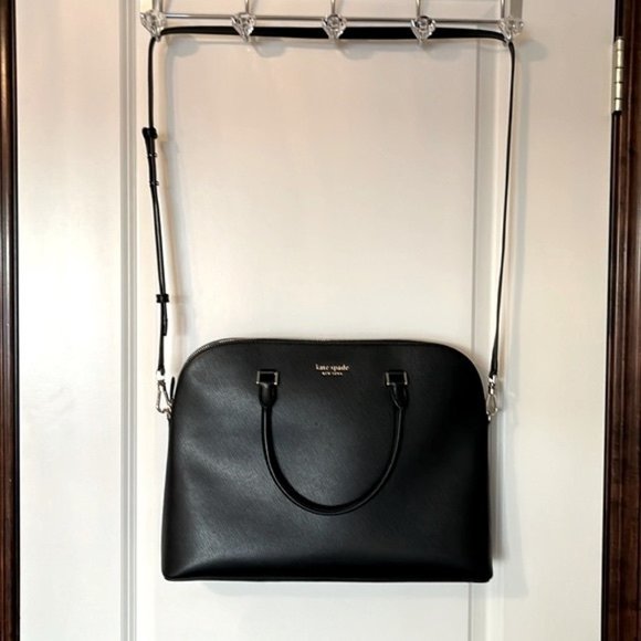 NWT Kate Spade Saffiano Spencer Leather Briefcase - Picture 2 of 8